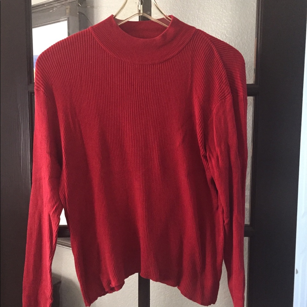 Dark Red Top